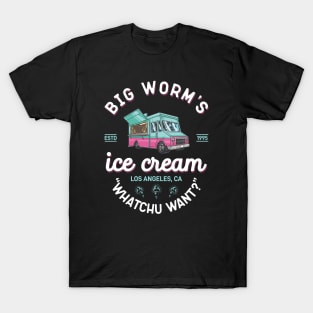 Big worm's ice cream - Friday Movie T-Shirt